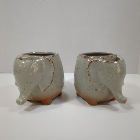 Grand Innovations Elephant Mug with tea bag holder, ( 2 mugs ) - Picture 8 of 9